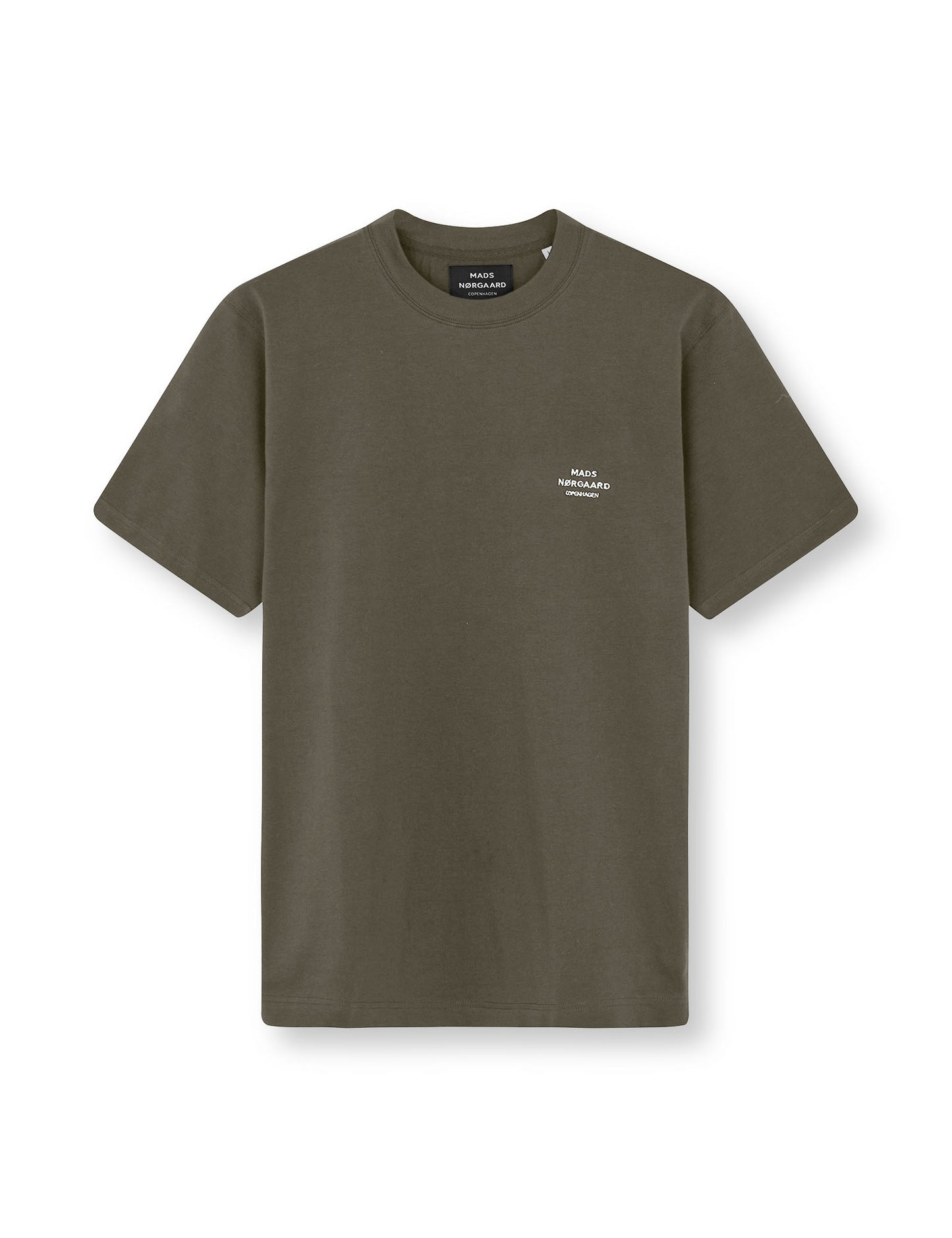 Cotton Jersey Frode Logo Tee FAV, Beluga