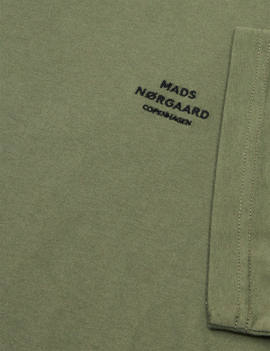 Cotton Jersey Frode Logo Tee FAV, Four Leaf Clover