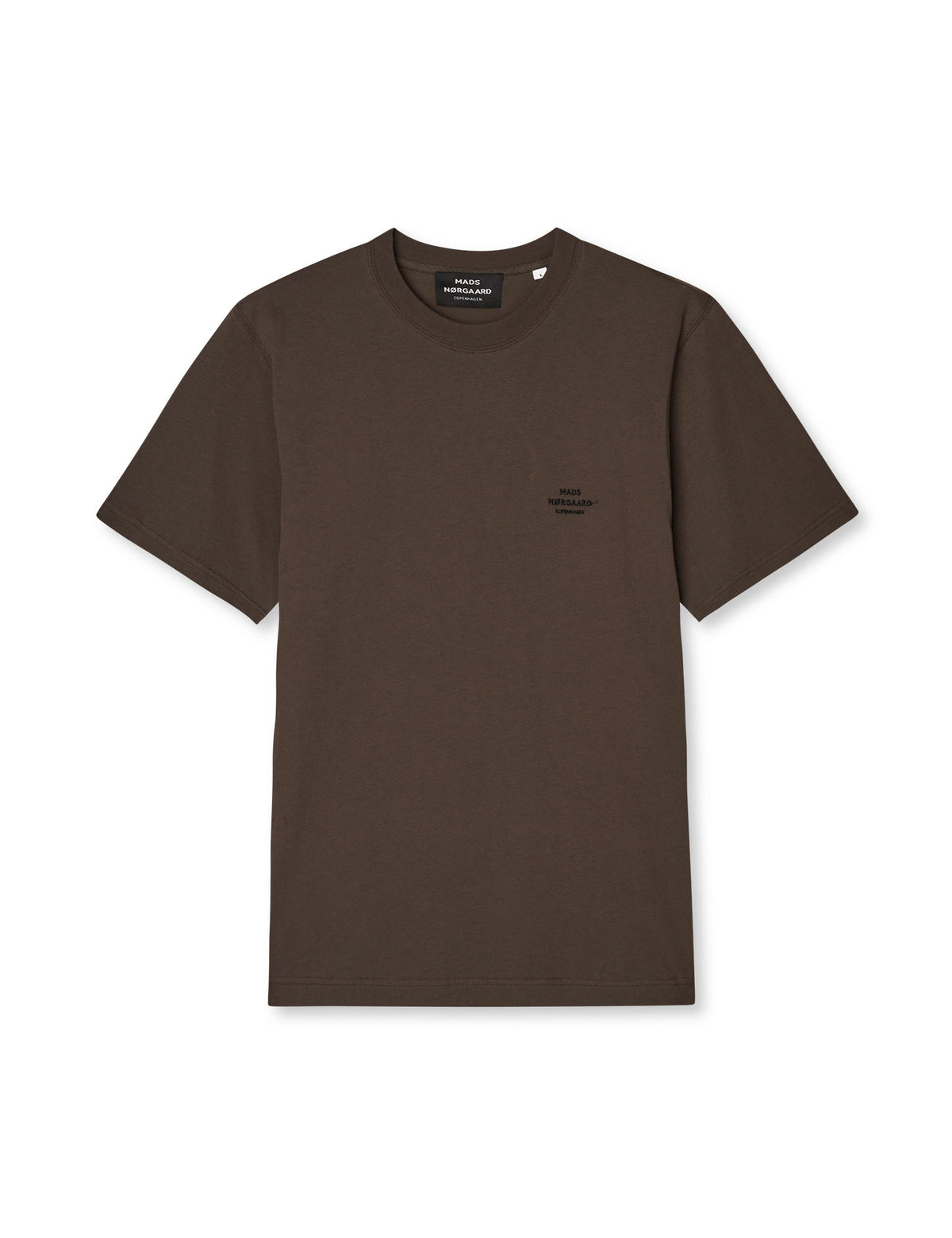 Cotton Jersey Frode Logo Tee FAV, Turkish Coffee