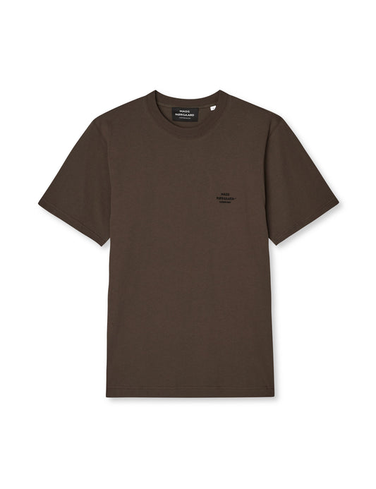 Cotton Jersey Frode Logo Tee FAV, Turkish Coffee
