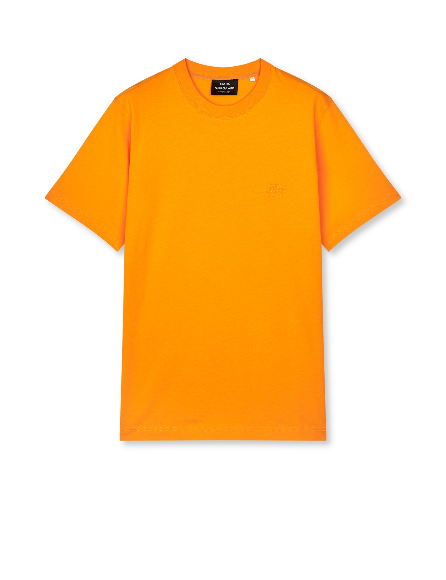 Cotton Jersey Frode Logo Tee FAV, Zinnia