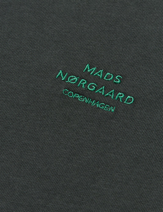 Cotton Jersey Frode Logo Tee FAV, Woodland Gray