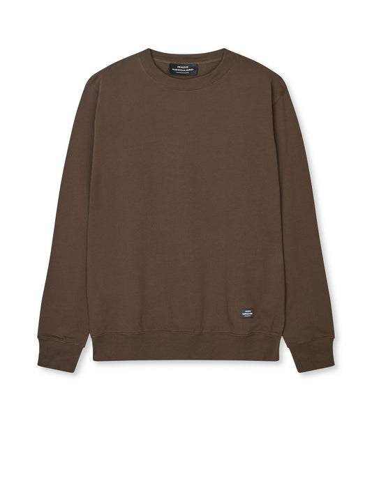 Light Terry Asker Sweat, Demitasse