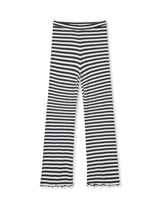 5x5 Stripe Lonnie Pants, Vanilla Ice/Parisian Night
