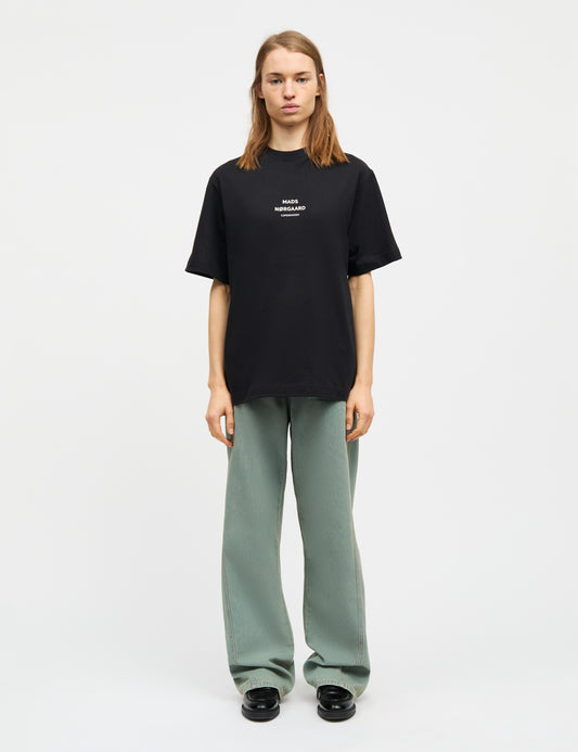 Cotton Jersey Dassel Tee, Black