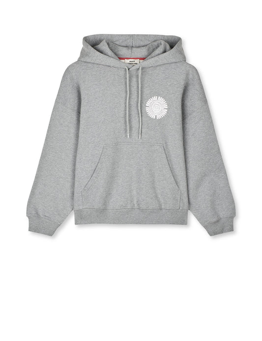 Compact Cotton Atlas Hoodie, Medium Grey Melange
