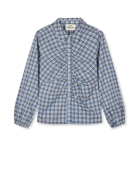 Poplinda Clara Shirt, Parisian Night Check