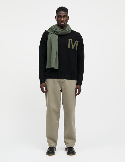 Super Wool Adam MN Knit, Black