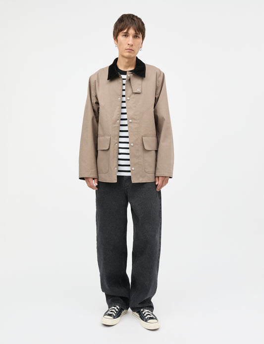 Repellent Weave Wilson Zip Jacket, Walnut