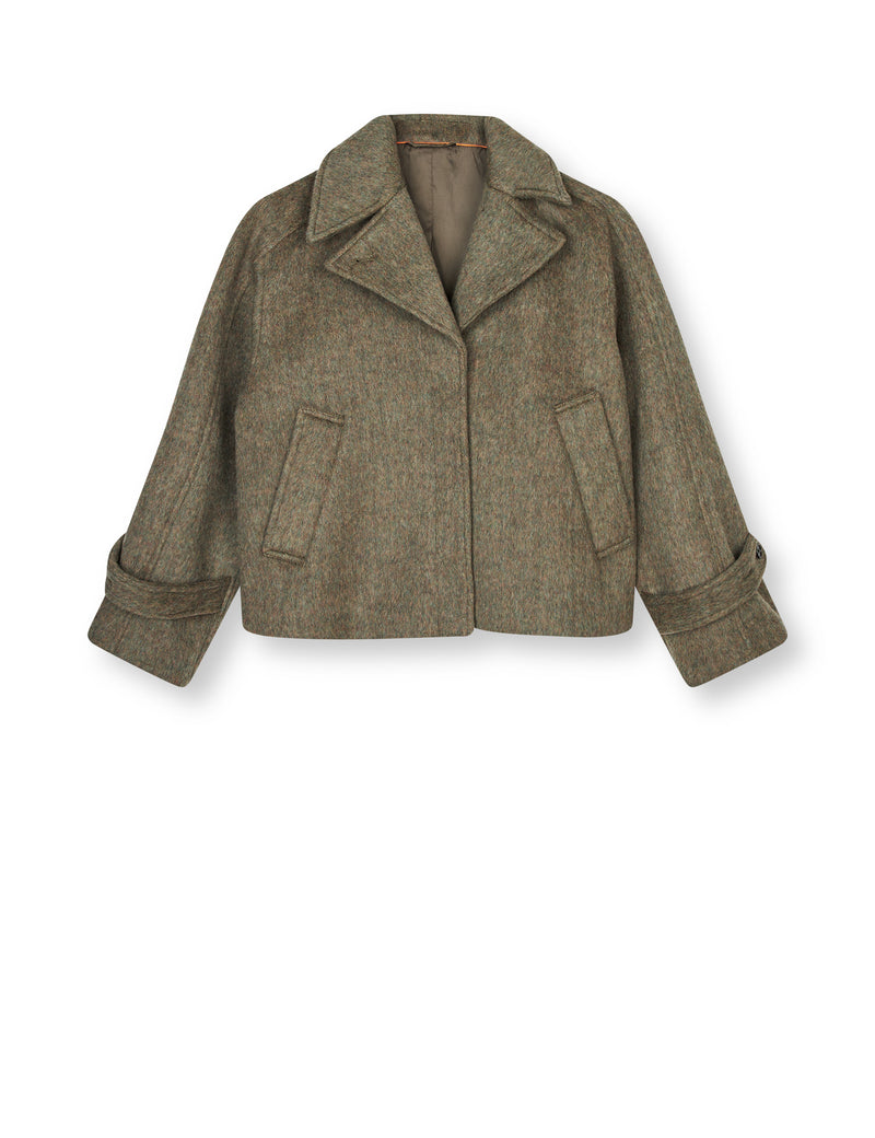 ジャケット・アウター NUGU Hairy Wool Half Coat 205188_8094_ixvG_PIM_468b6c50-