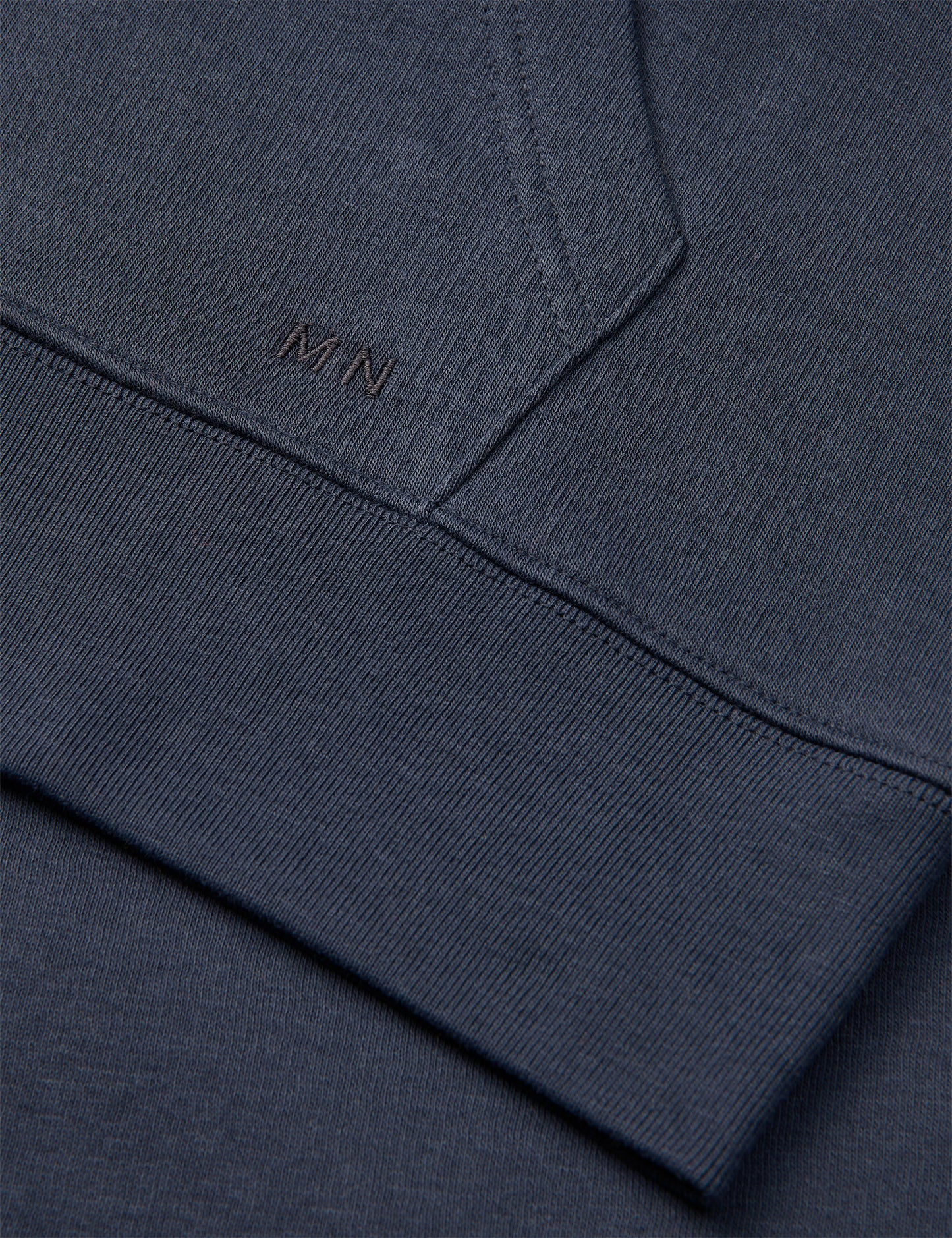 Standard Luka Hoodie Zip Sweat, Sky Captain