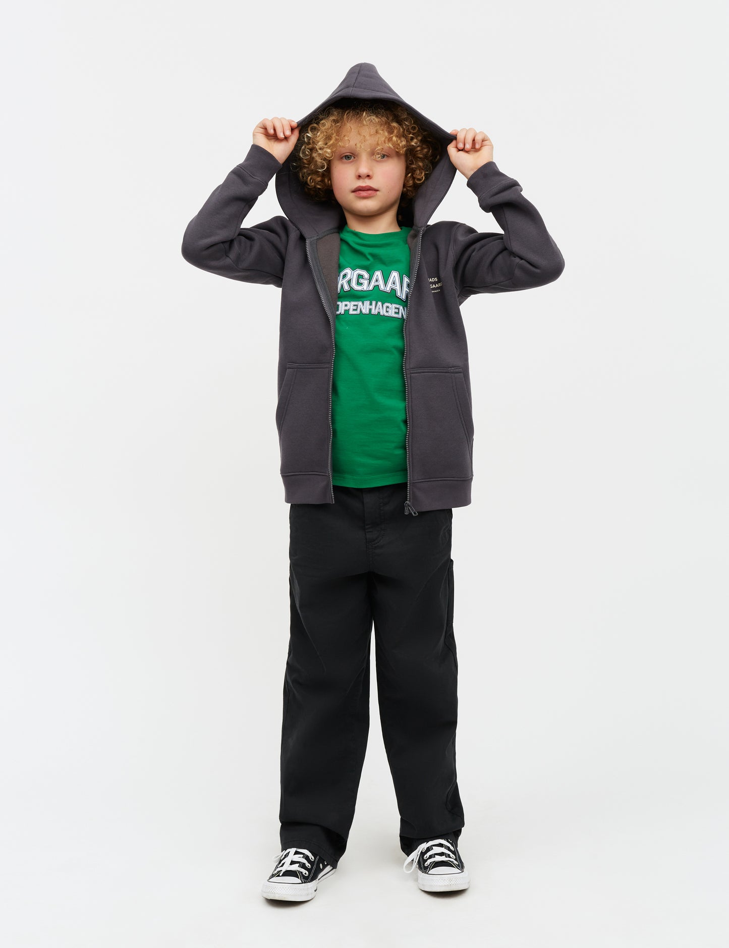 Standard Hudini Zip Sweatshirt, Asphalt