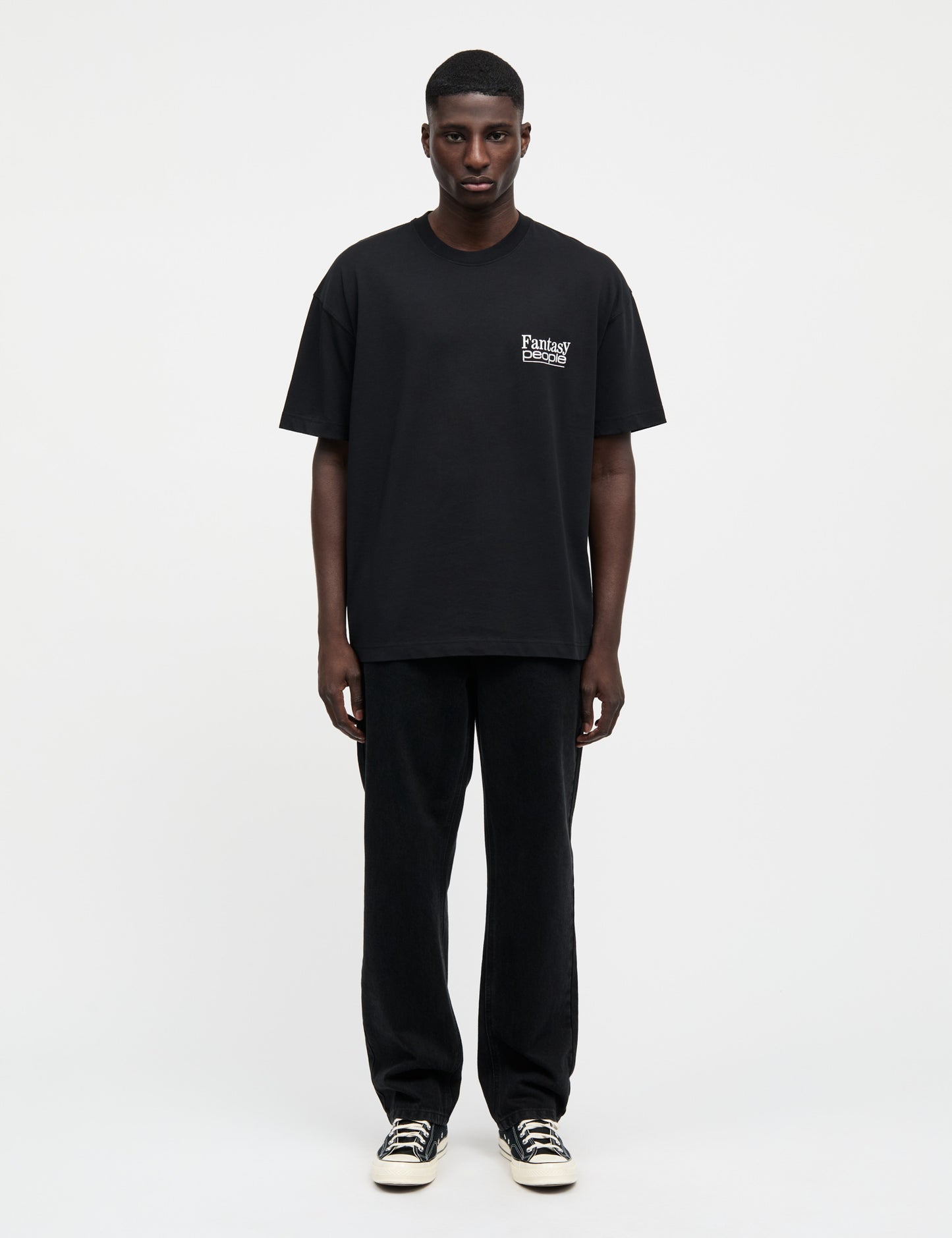 Open-End Fantasy Big Tee, Black