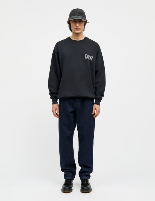Tough Hawk Fantasy Crew Sweat, Black