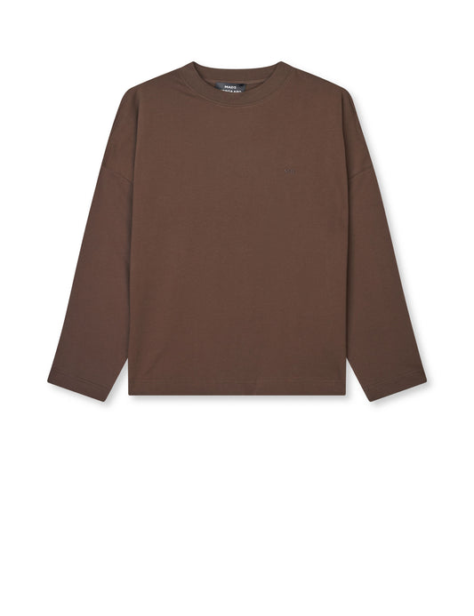 Light Terry Aksel Sweat, Demitasse