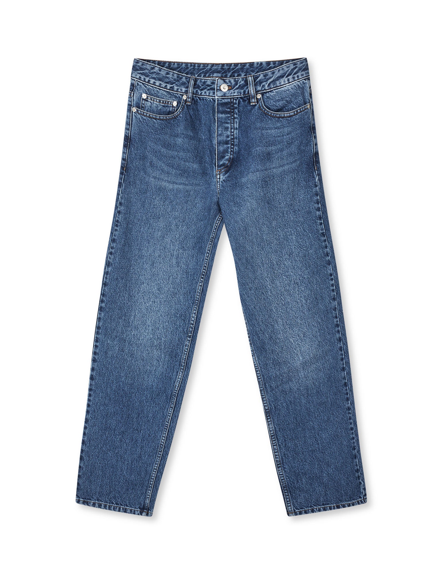 Arizona Denim Coen Jeans, Mid Blue Stone Wash – MADS NØRGAARD