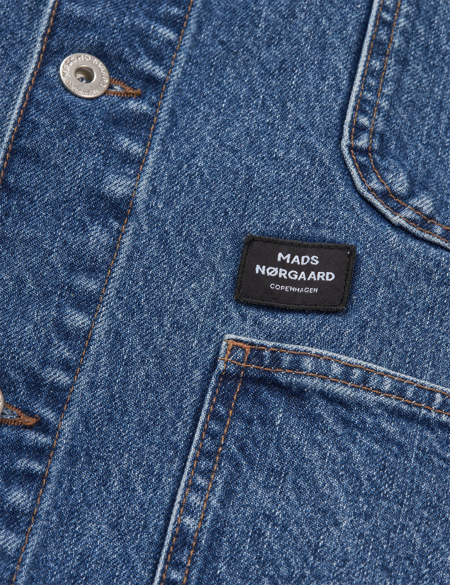 Arizona Denim Chore Jacket, Light Blue Wash – MADS NØRGAARD