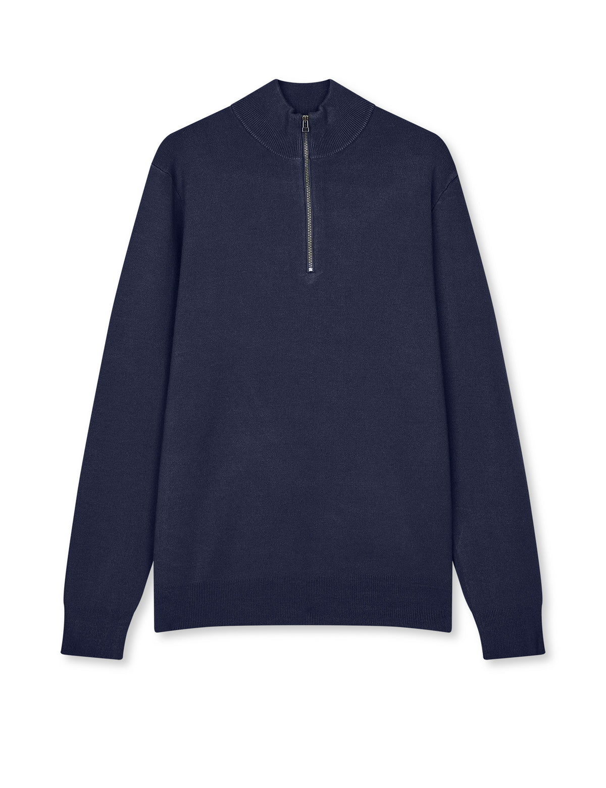 Urban Chase Half Zip Knit, Sky Captain