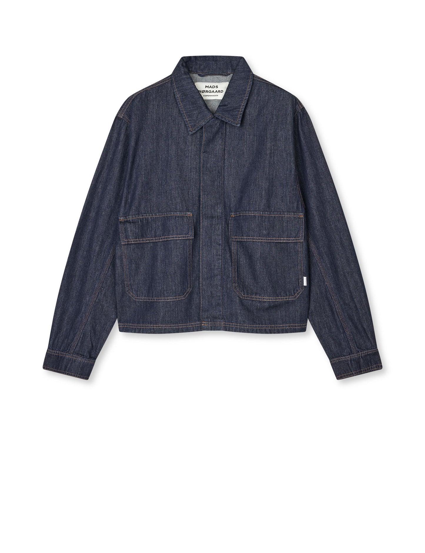 Cosy Denim Solar Jacket, Dark Indigo