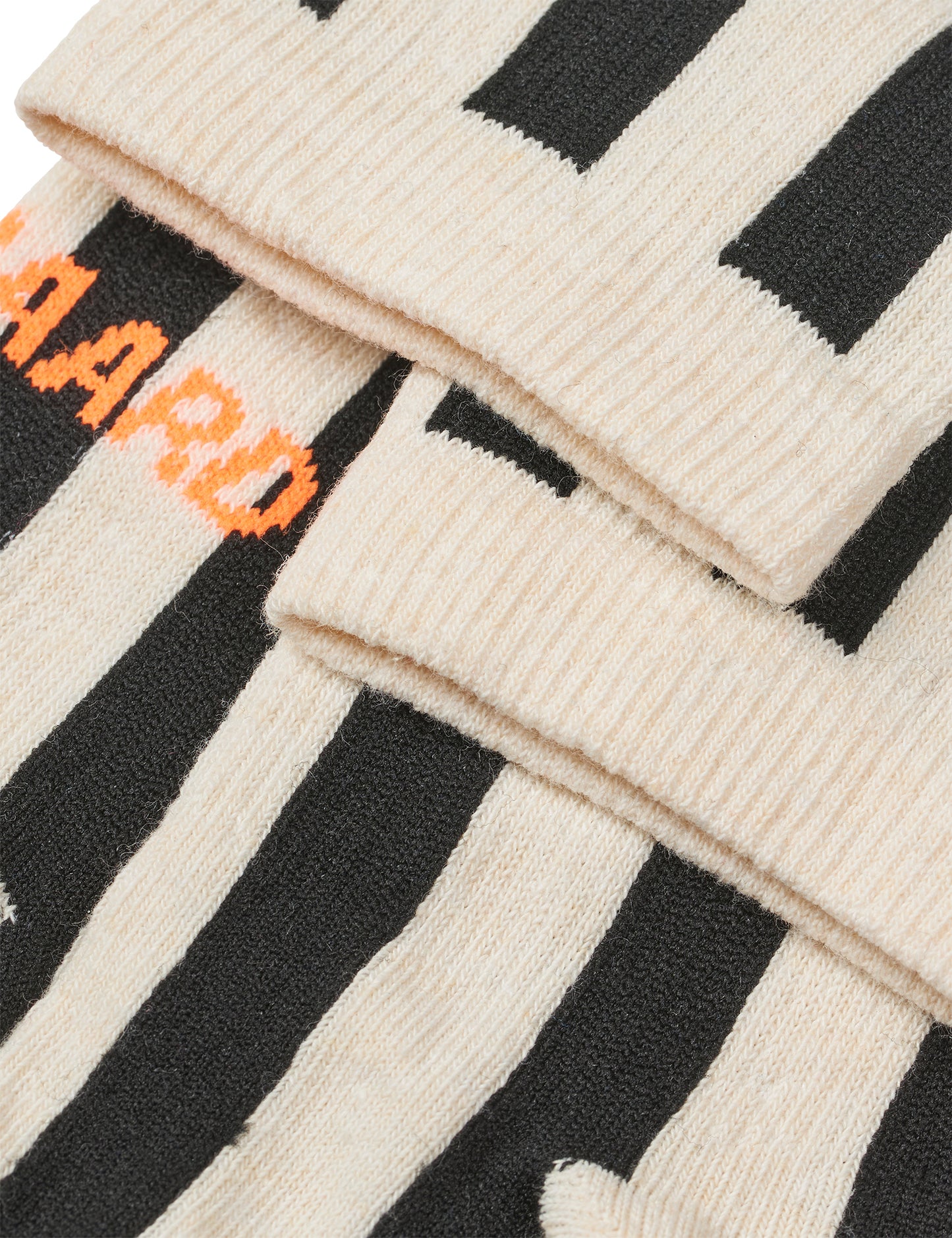 Antonella Sock Single, Black/Vanilla Ice