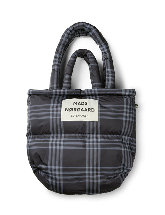 Light Ripstop Pillow AOP Bag, Black/Vanilla Ice