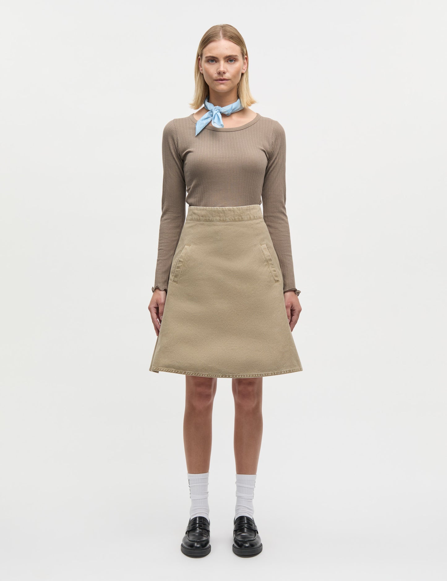 Pointella Troja Tee LS FAV, Walnut