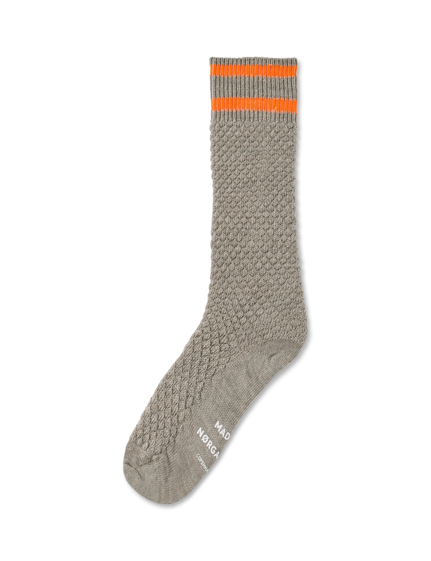 Woolen Bubble Socks, Silver Birch Melange