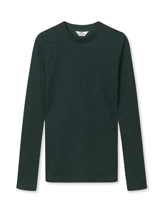 2x2 Lurex Tuba Tee LS, Green Gables