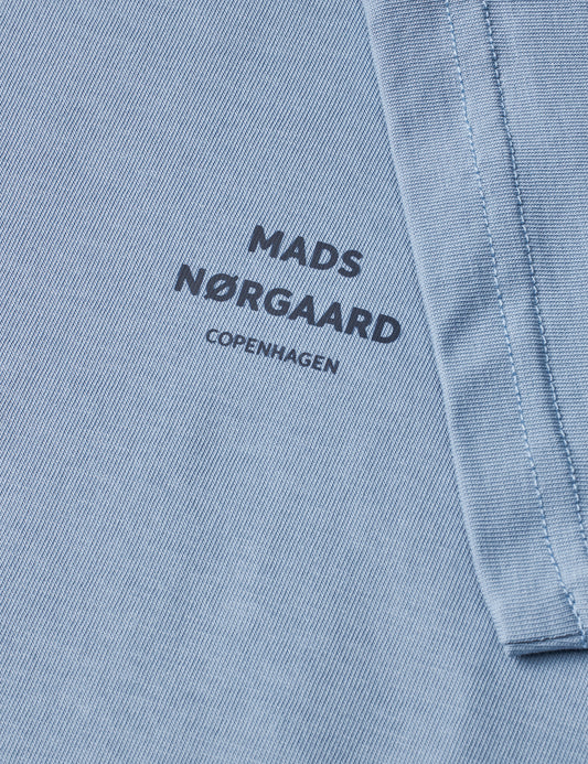 Printed Logo Thorlino Tee, Faded Denim