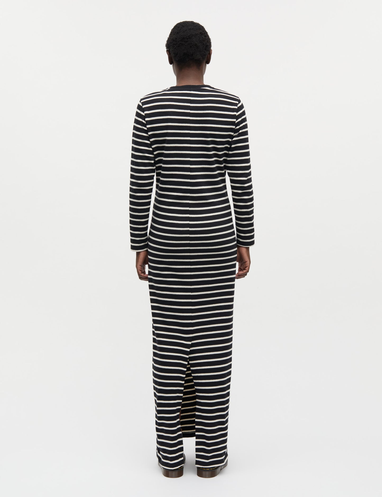 Pablo Morgan Dress, Black/Vanilla Ice