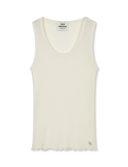 Point Wool Love Top, Vanilla Ice