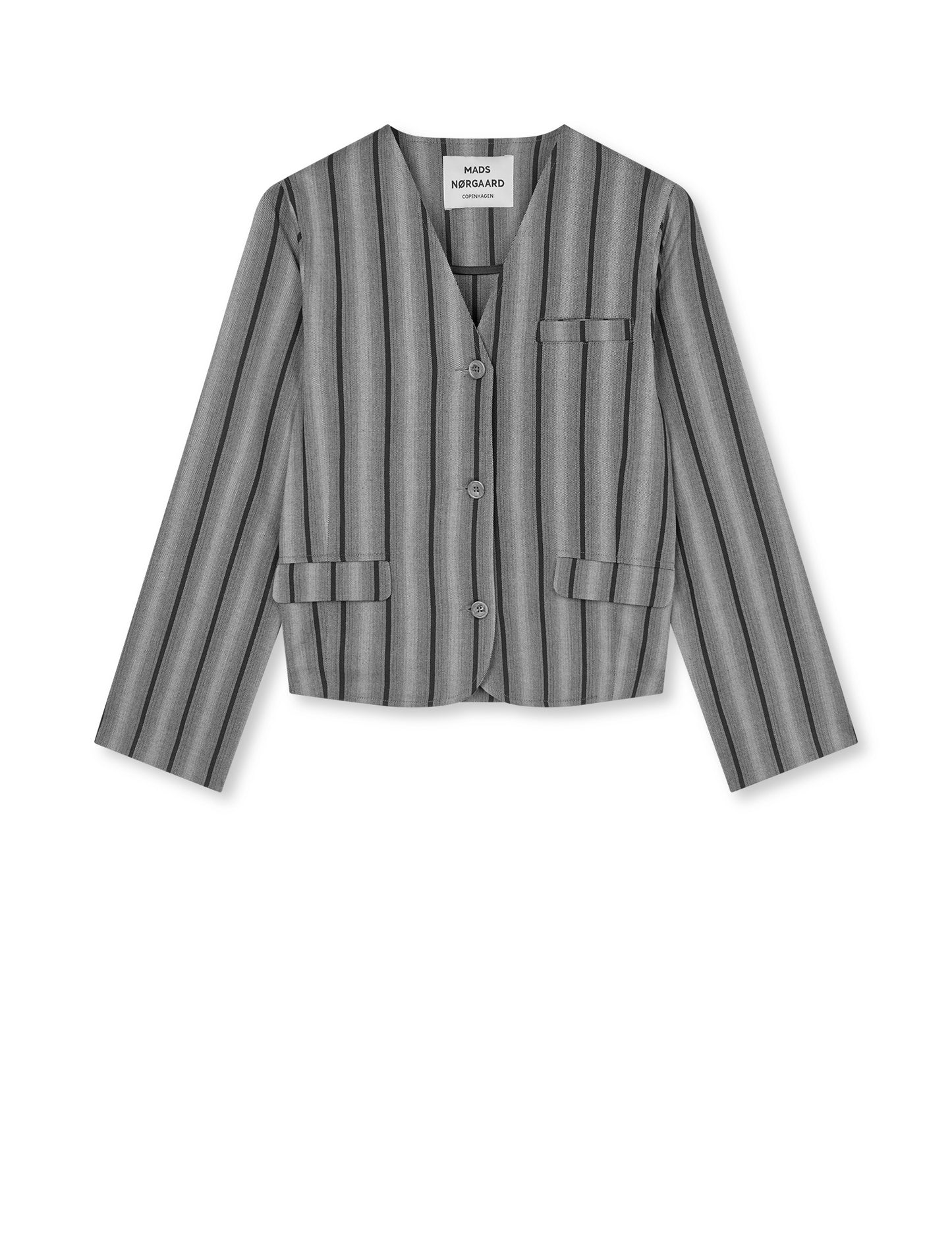 Saul Svea Jacket, Pinstripe/Asphalt