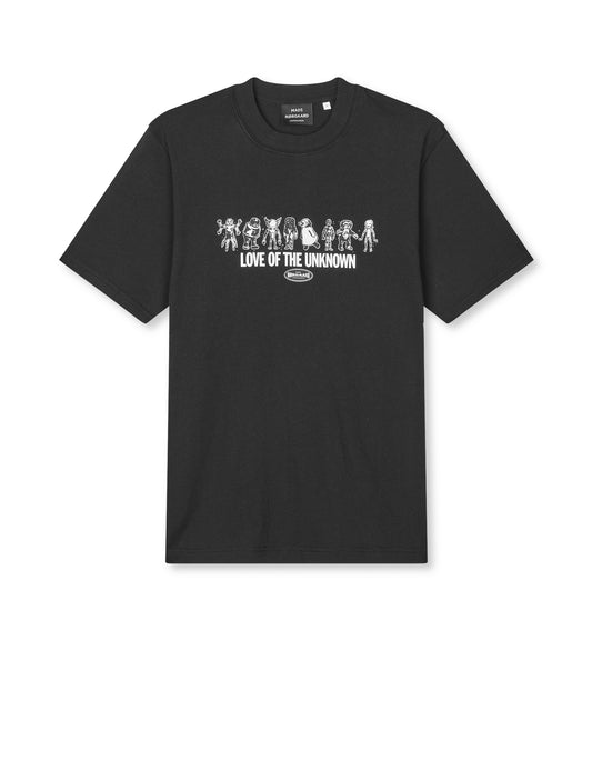 Cotton Jersey Unknown Frode Tee, Black