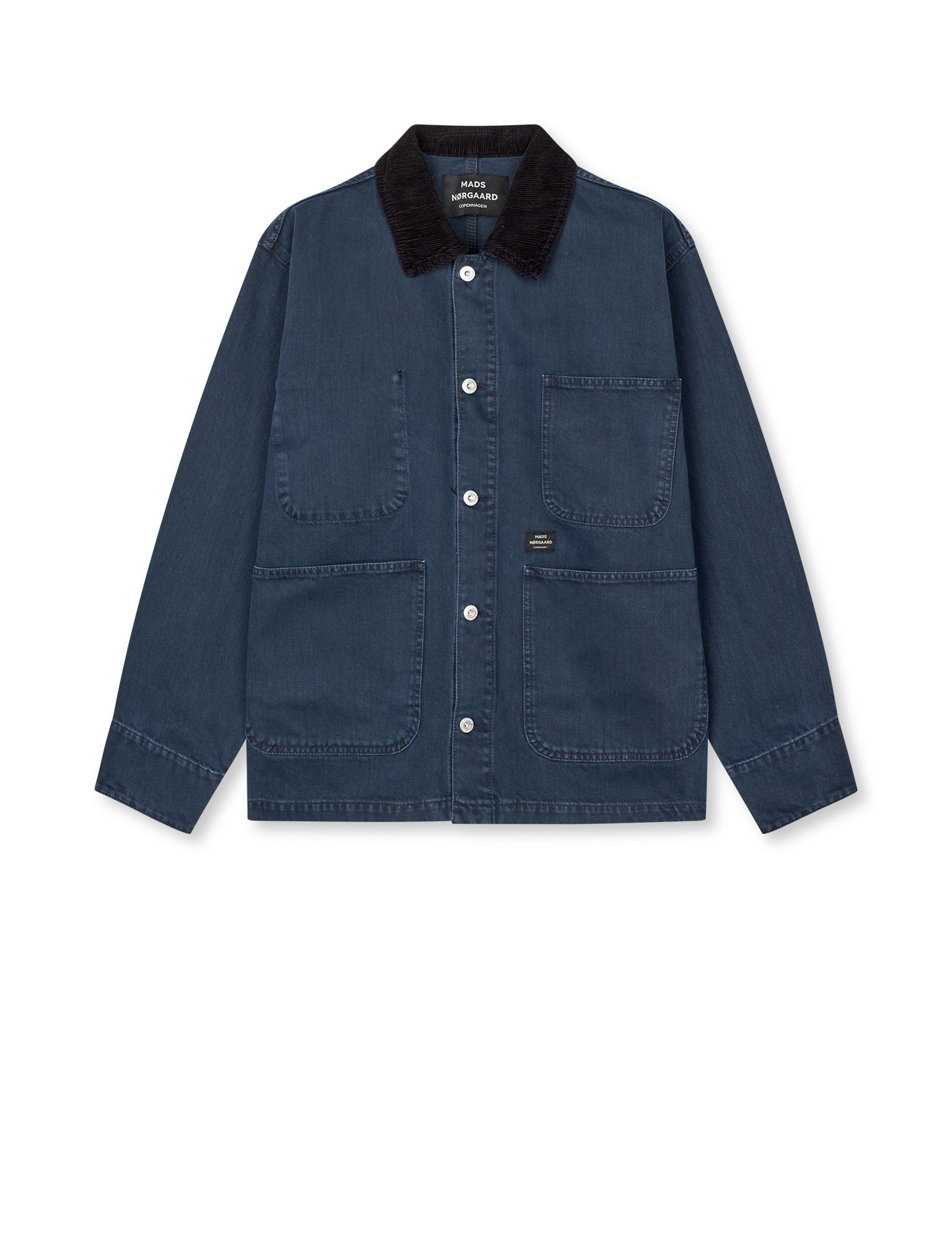 Soil Denim Chore Jacket, Parisian Night – MADS NØRGAARD – COPENHAGEN