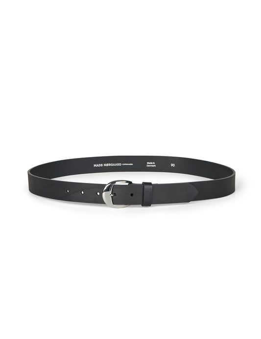Skin Birkin Belt, Black