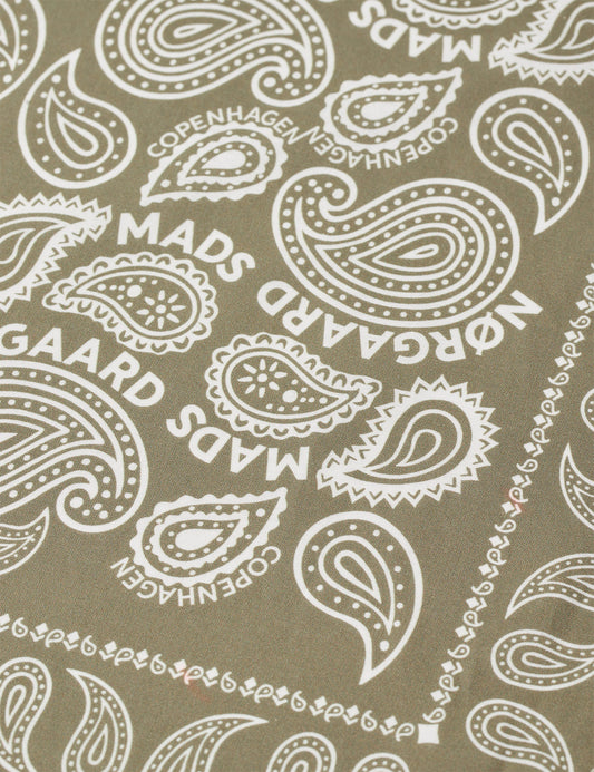 Soft Cotton Paisley Scarf Solid, Overland Trek