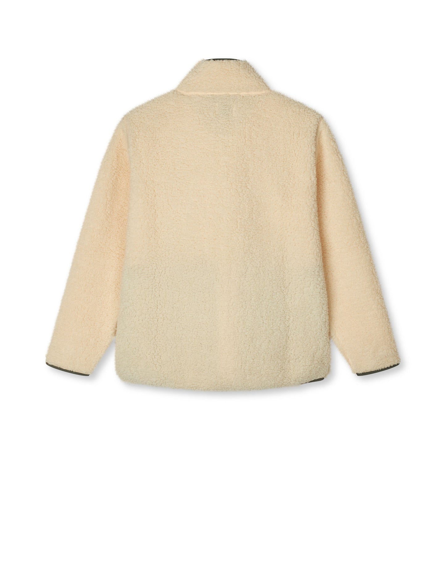 Teddy Fleece Jeffo Jacket, Vanilla Custard