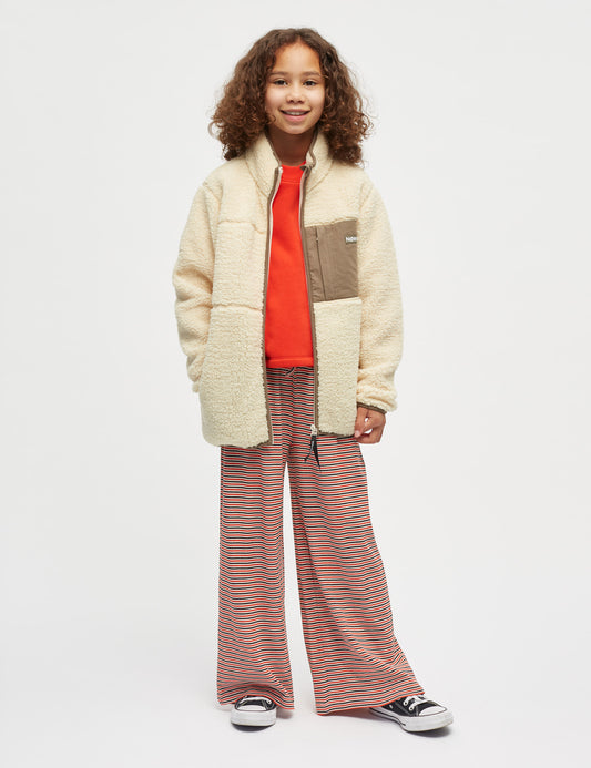 Teddy Fleece Jeffo Jacket, Vanilla Custard