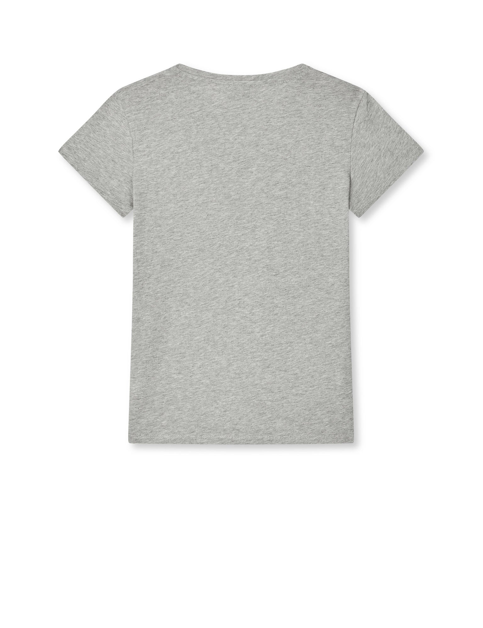 Single Cotton Tuvina Tee, Grey Melange – MADS NØRGAARD – COPENHAGEN