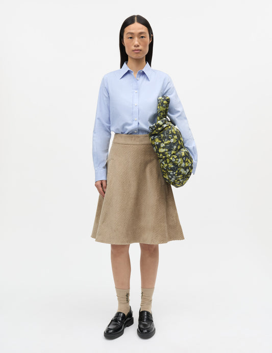 Mini Oxford Shady Shirt, Blue Heron