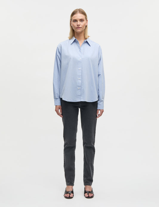 Prime Poplin Crelly Shirt, Eventide
