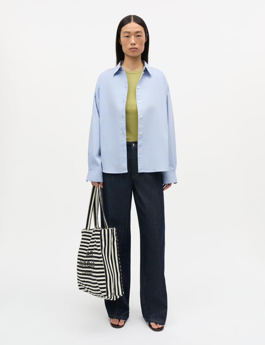Prime Poplin Crelly Shirt, Eventide