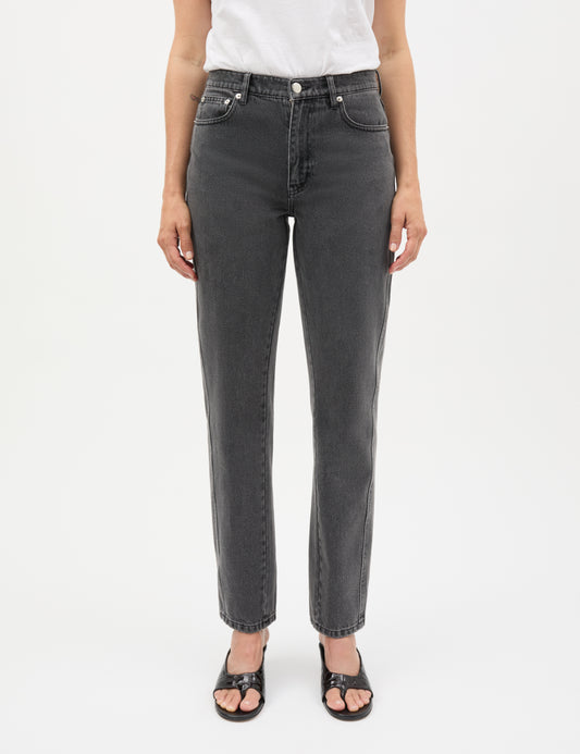 Luke Black Denim Regy Jeans, Black Vintage