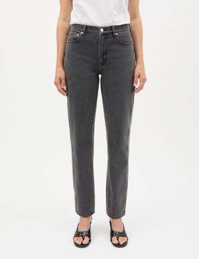Luke Black Denim Regy Jeans, Black Vintage