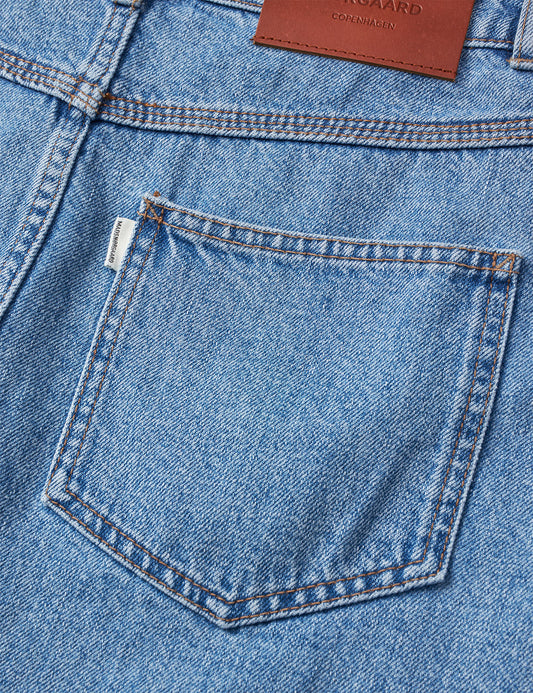 Luke Denim Riva Skirt, Blue Vintage