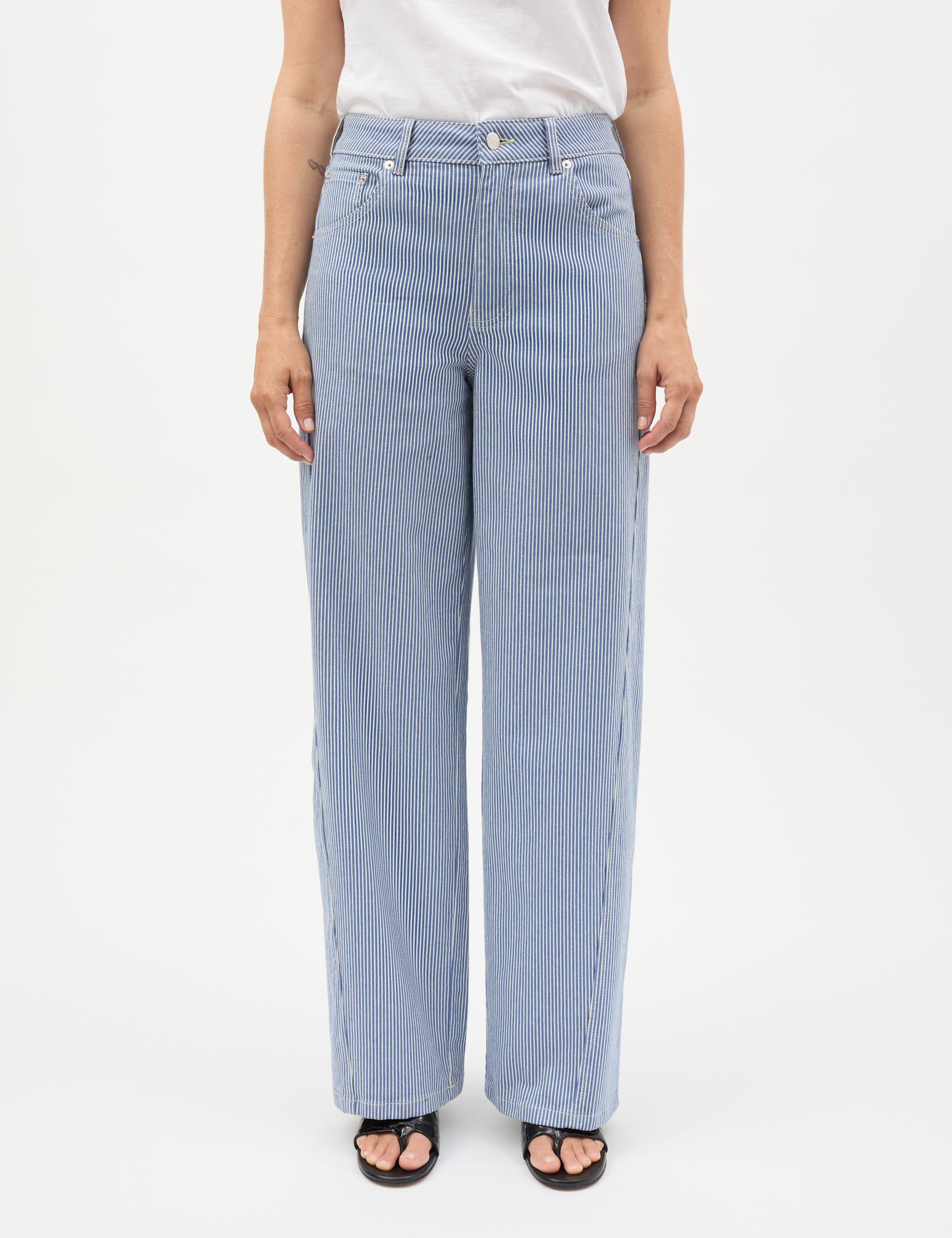 Hickory Punk Christel Jeans, Bright Cobalt – MADS NØRGAARD