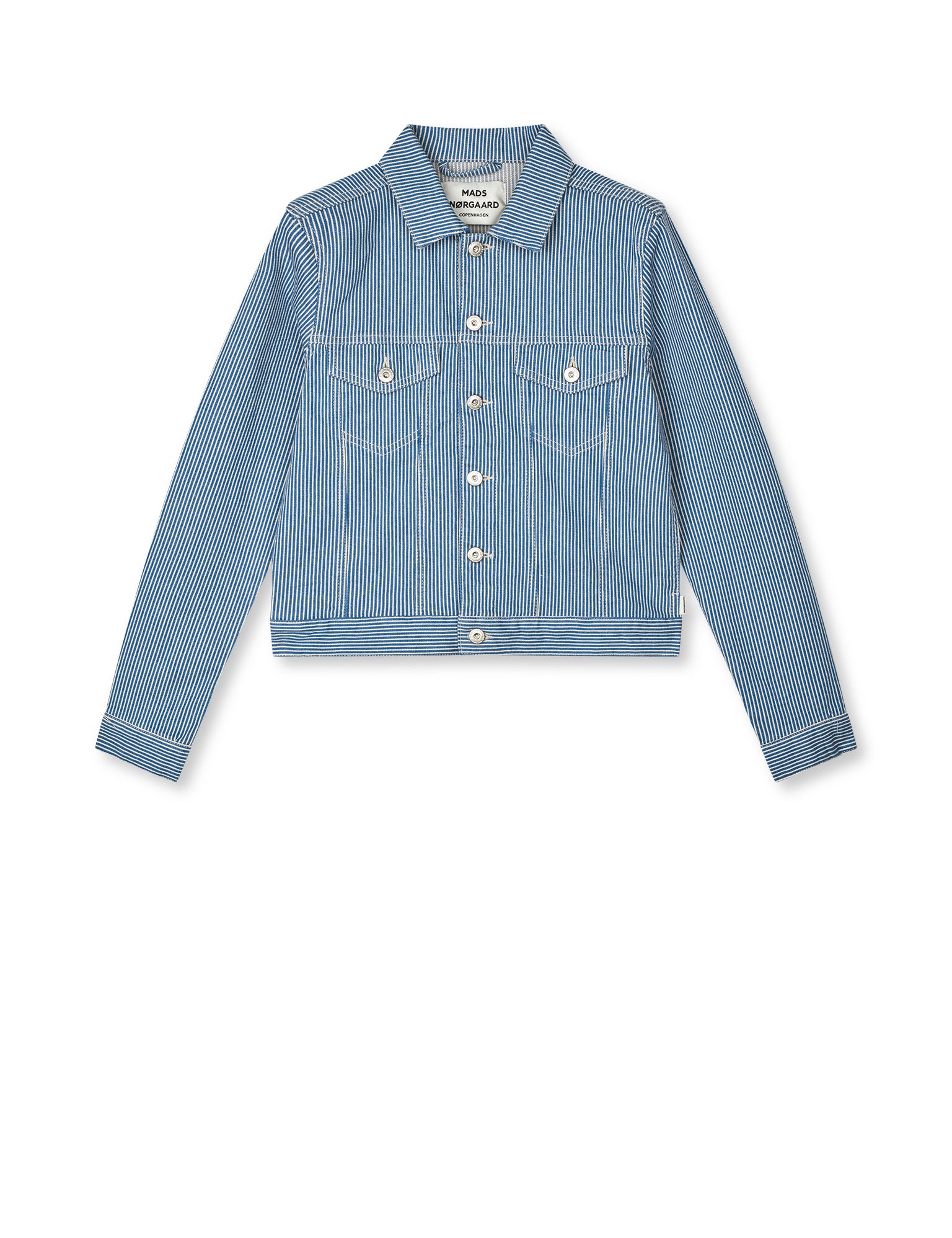 Hickory Punk Demi Jacket, Bright Cobalt – MADS NØRGAARD – COPENHAGEN
