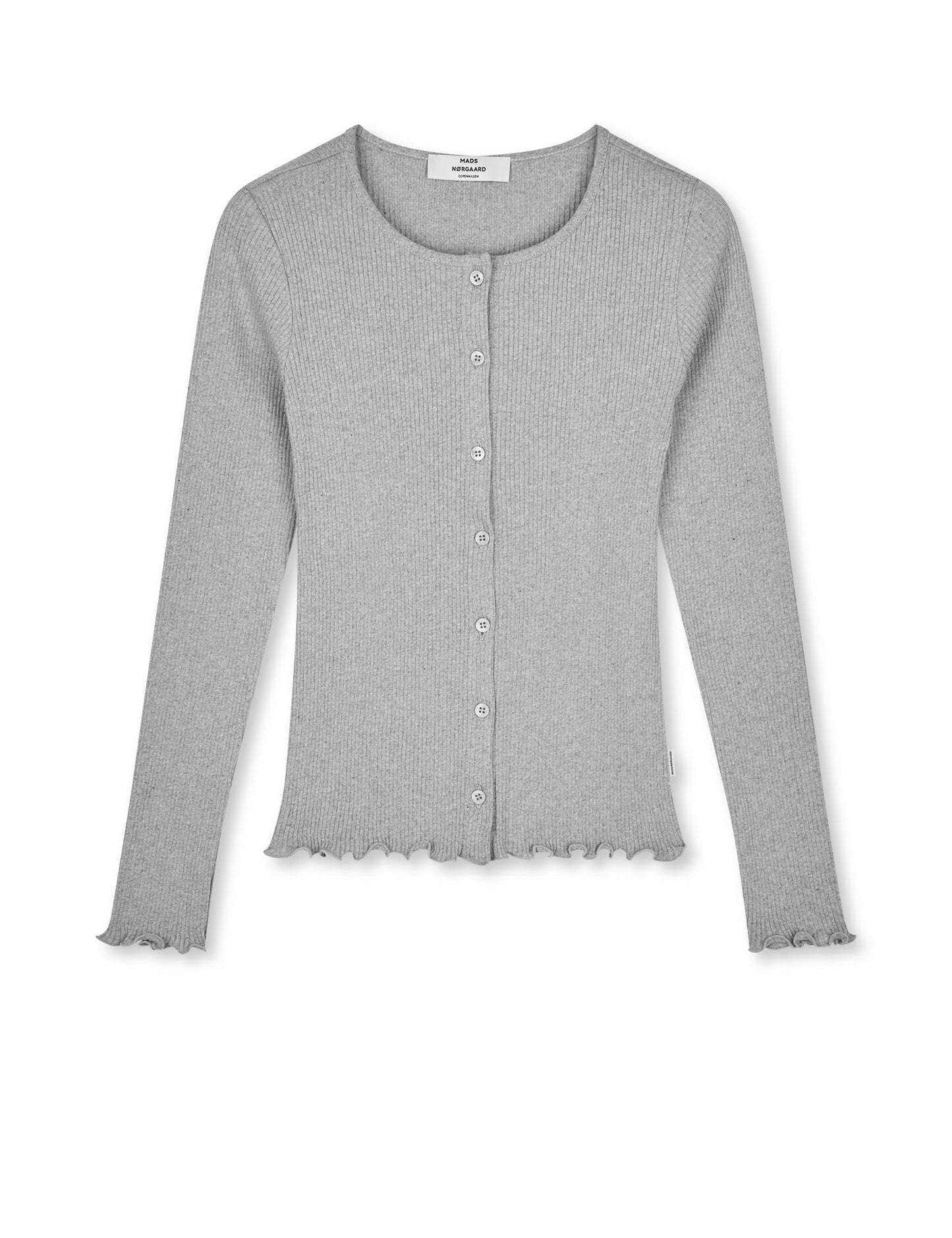 4x2 Teco Amy Cardigan, Grey Melange