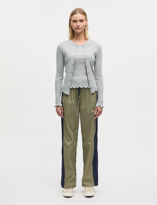 4x2 Teco Amy Cardigan, Grey Melange