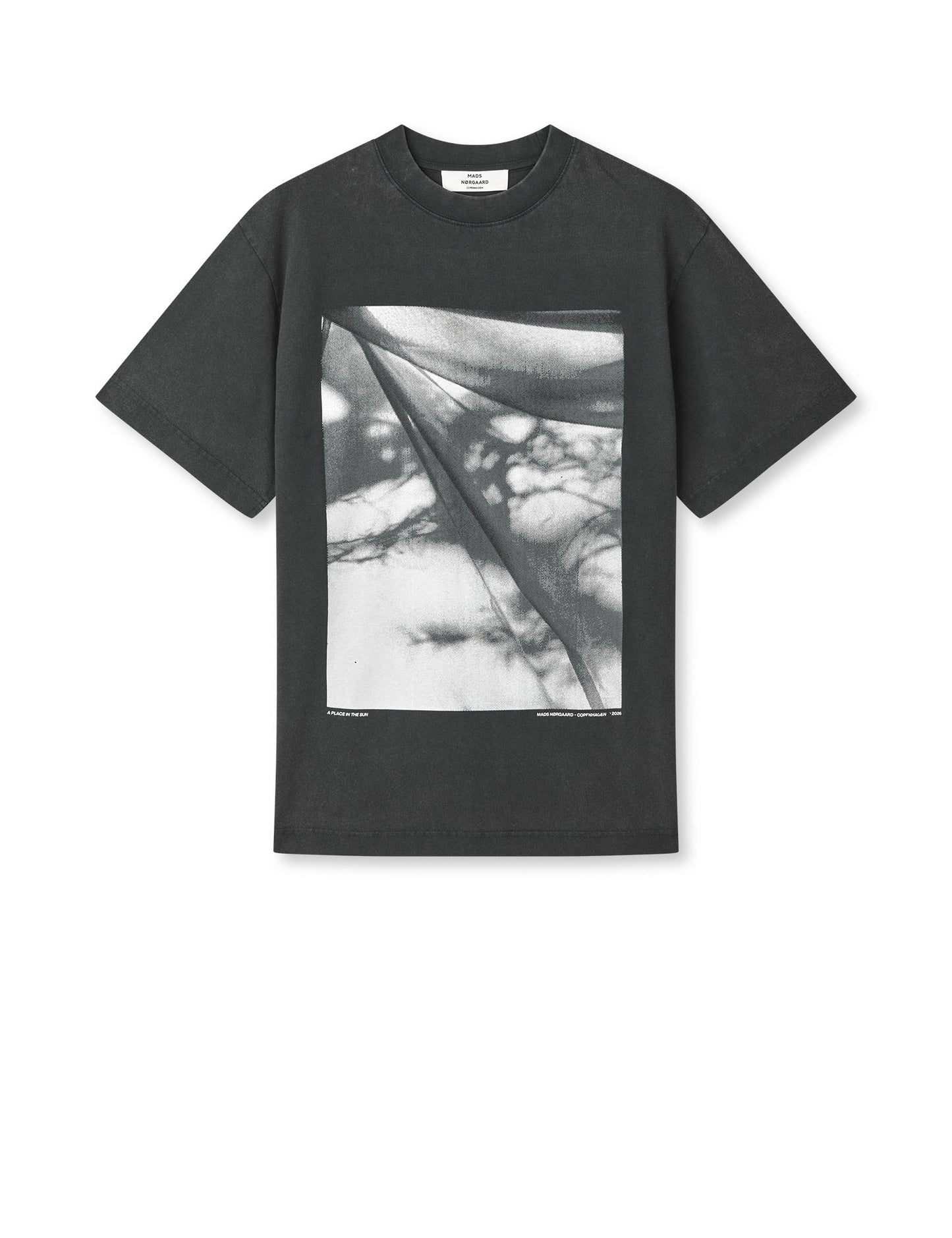 Cotton Jersey Dassel Tee, Black